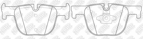 Brake Pad Set, disc brake (PN0659)