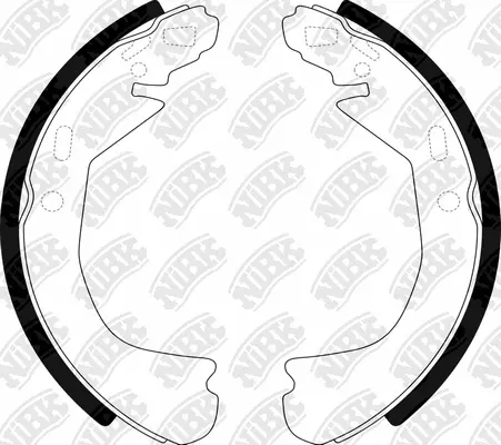 Brake Shoe Set (FN2345)