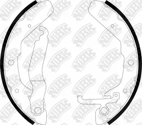 Brake Shoe Set (FN0538)