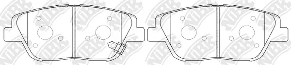 Brake Pad Set, disc brake (PN0635)