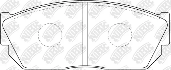Brake Pad Set, disc brake (PN8013)