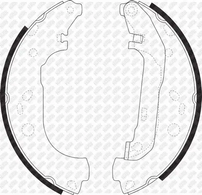 Brake Shoe Set (FN0584)