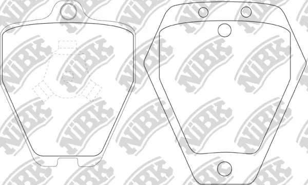 Brake Pad Set, disc brake (PN0138)