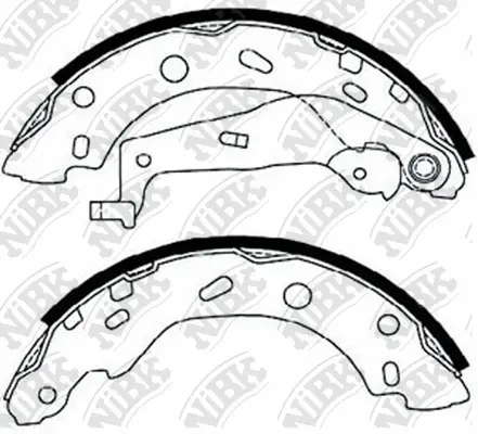 Brake Shoe Set (FN0573)