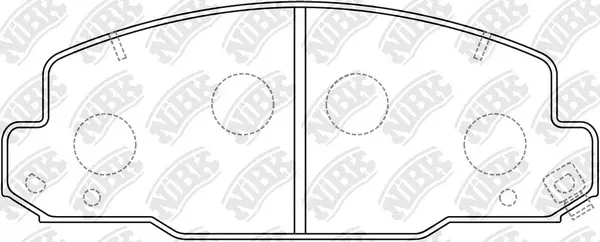 Brake Pad Set, disc brake (PN1330)