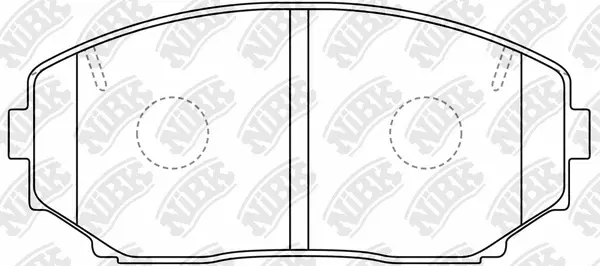 Brake Pad Set, disc brake (PN3813)