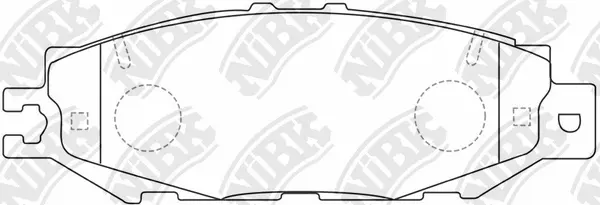 Brake Pad Set, disc brake (PN1326)