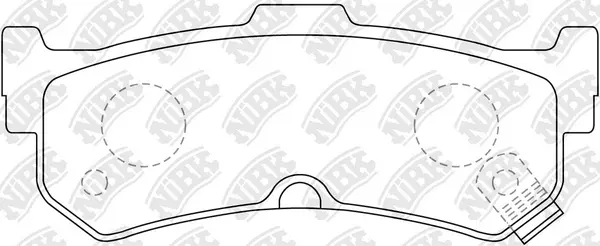 Brake Pad Set, disc brake (PN2277)