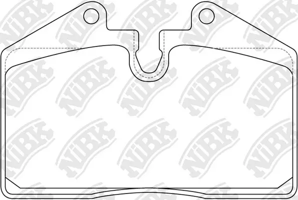 Brake Pad Set, disc brake (PN0267)