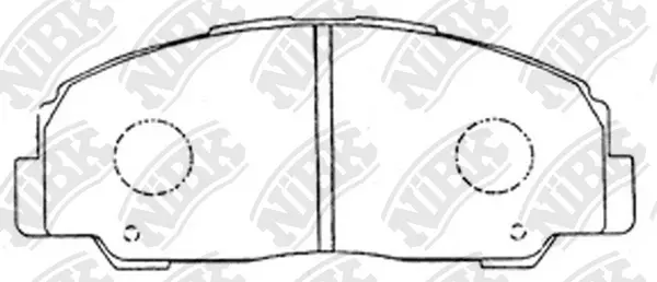 Brake Pad Set, disc brake (PN1291)
