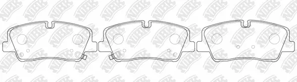 Brake Pad Set, disc brake (PN0675)