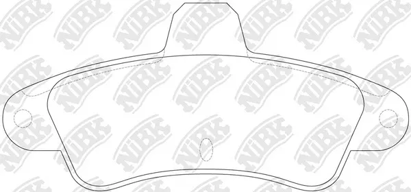 Brake Pad Set, disc brake (PN0288)