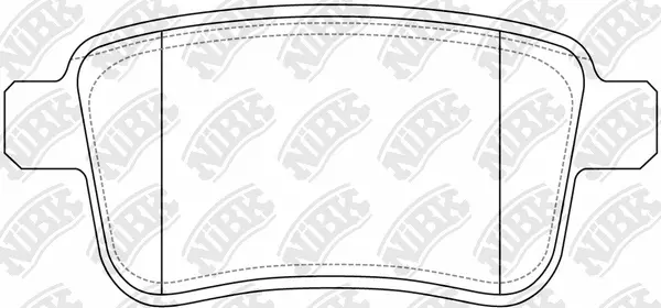 Brake Pad Set, disc brake (PN0533)
