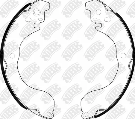 Brake Shoe Set (FN2398)