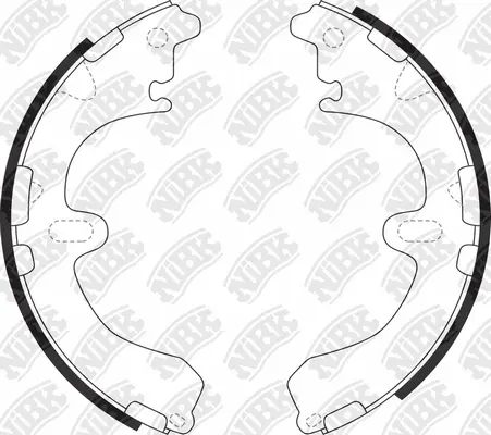 Brake Shoe Set (FN2311)