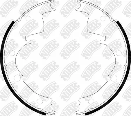 Brake Shoe Set (FN0529)