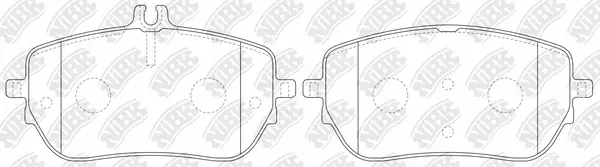 Brake Pad Set, disc brake (PN0762)