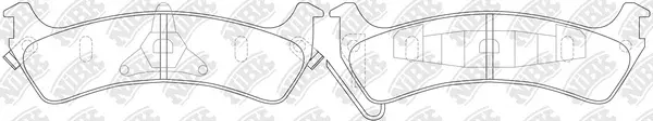 Brake Pad Set, disc brake (PN0180)