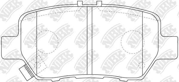 Brake Pad Set, disc brake (PN8512)
