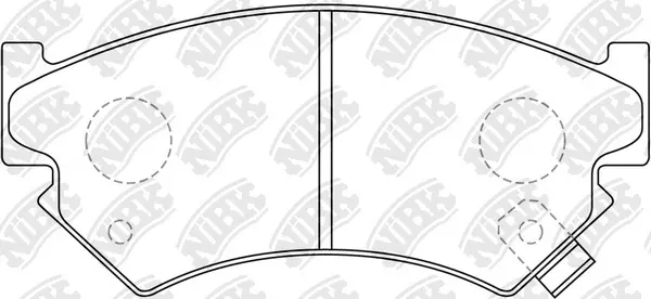 Brake Pad Set, disc brake (PN7305)