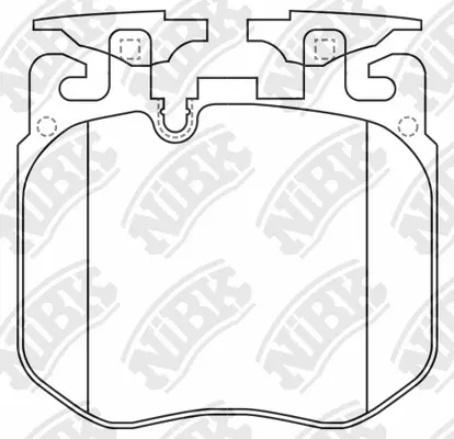 Brake Pad Set, disc brake (PN0735)