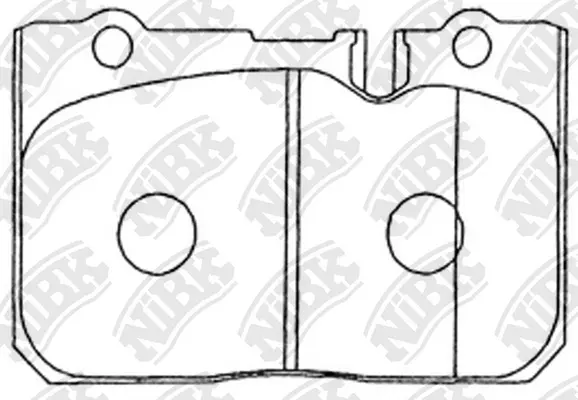 Brake Pad Set, disc brake (PN1370)