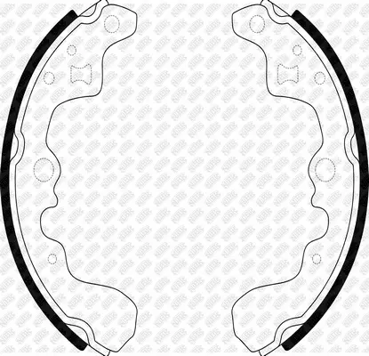 Brake Shoe Set (FN9914)