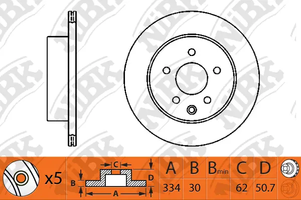 Brake Disc (RN1244)