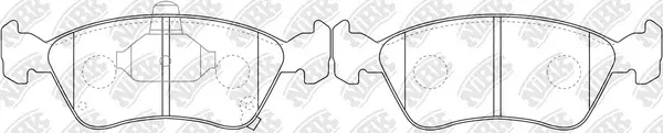 Brake Pad Set, disc brake (PN1170)