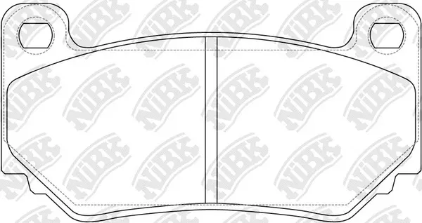 Brake Pad Set, disc brake (PN0360)