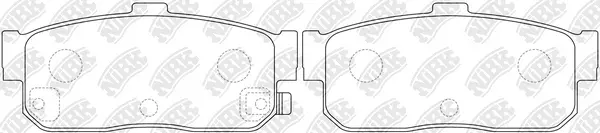 Brake Pad Set, disc brake (PN2224)