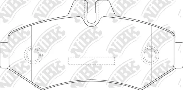Brake Pad Set, disc brake (PN0135)