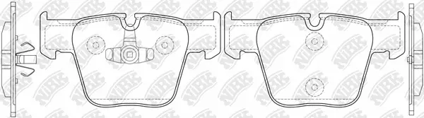Brake Pad Set, disc brake (PN31018)