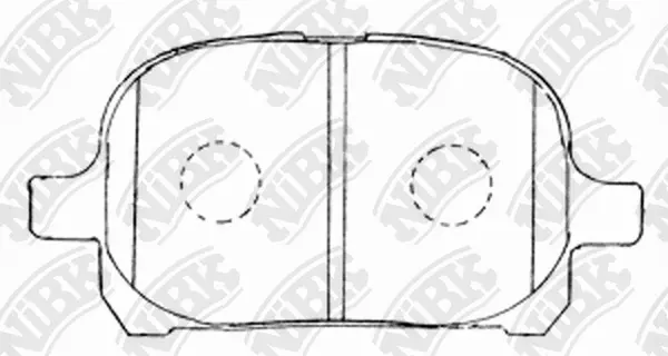 Brake Pad Set, disc brake (PN1401)