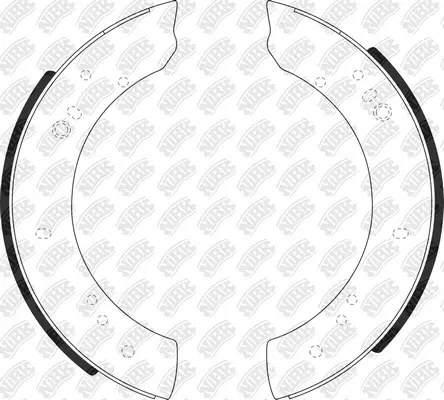 Brake Shoe Set (FN0653)