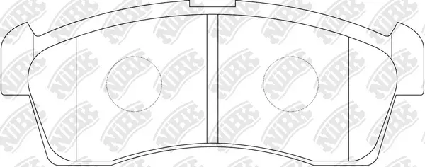 Brake Pad Set, disc brake (PN9523)