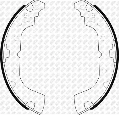 Brake Shoe Set (FN6744)