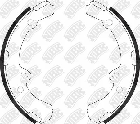 Brake Shoe Set (FN2251)