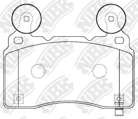 High Performance Brake Pad Set