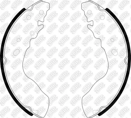 Brake Shoe Set (FN9947)