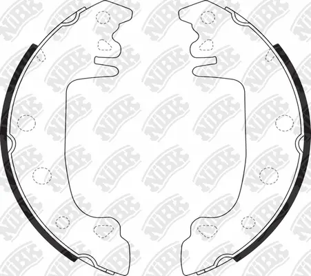 Brake Shoe Set (FN0502)