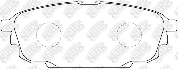 Brake Pad Set, disc brake (PN5476)