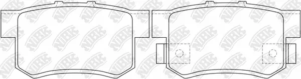 High Performance Brake Pad Set