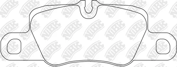Brake Pad Set, disc brake (PN0564)