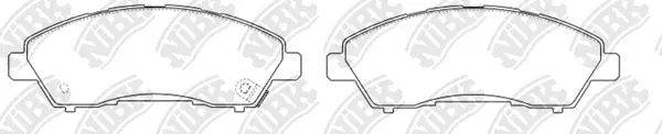 Brake Pad Set, disc brake (PN0640)