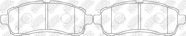 Brake Pad Set, disc brake (PN0544)