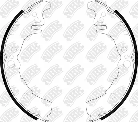 Brake Shoe Set (FN2350)
