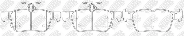 Brake Pad Set, disc brake (PN0666)