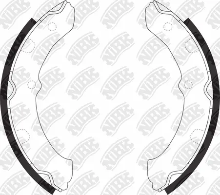 Brake Shoe Set (FN2286)