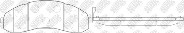 Brake Pad Set, disc brake (PN13053)